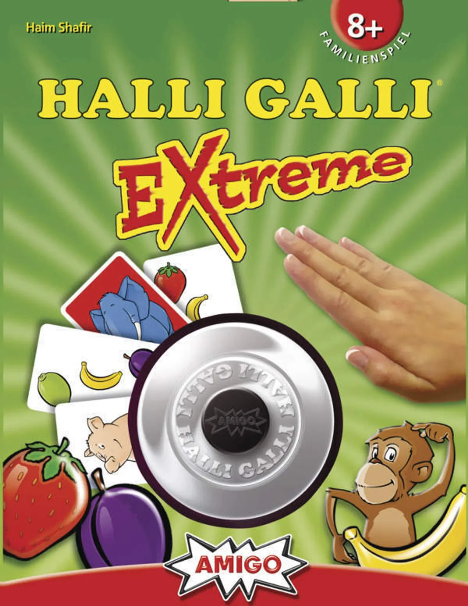 Halli Galli Junior – Kartenspiel mit Glocke ab 4 Jahren